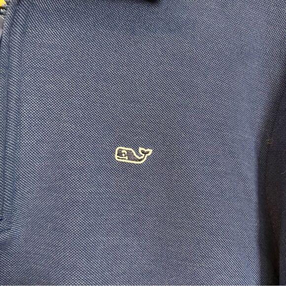 Vineyard vines 1/4 zip blue sweater - Picture 8 of 8